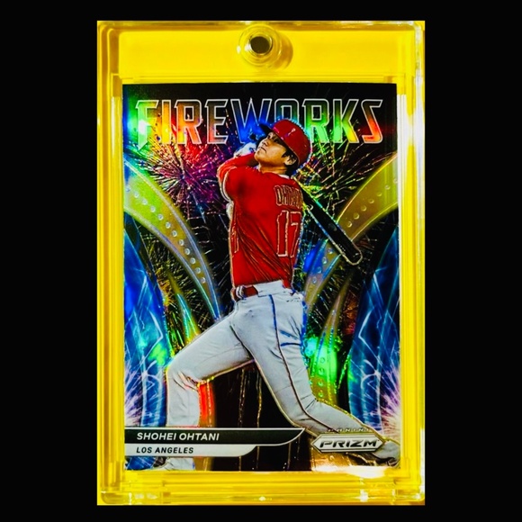 SOLD 🔥SHOHEI OHTANI REFRACTOR PRIZM INSERT BASEBALL CARD SP - LA DODGERS MVP - Picture 4 of 9